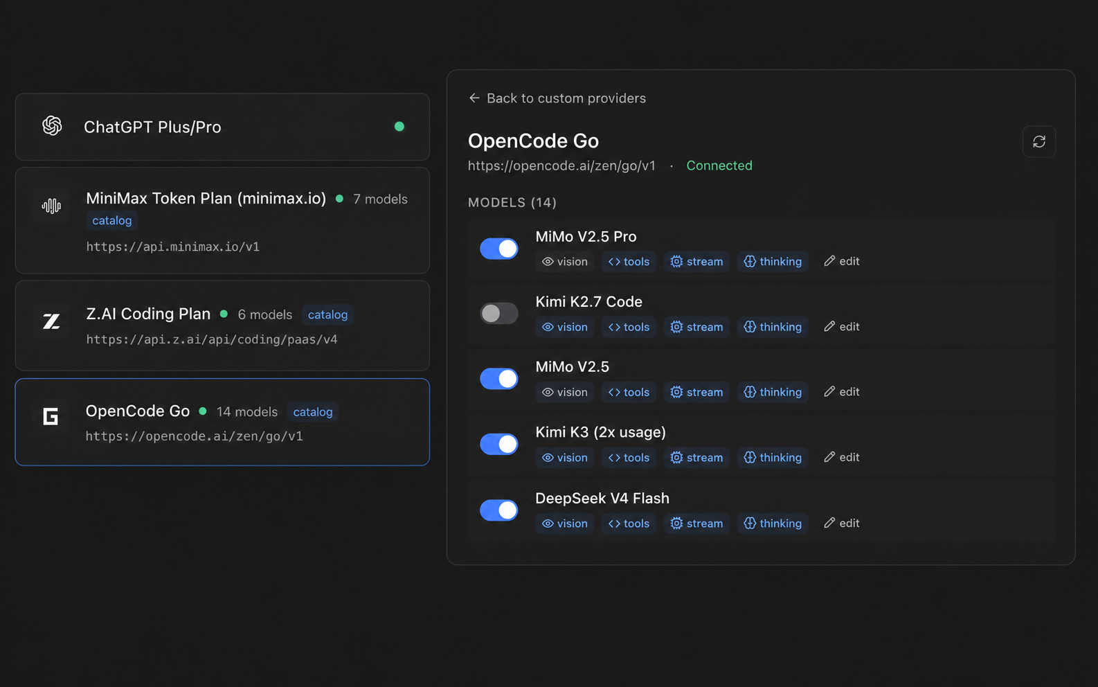 Kora screenshot 2